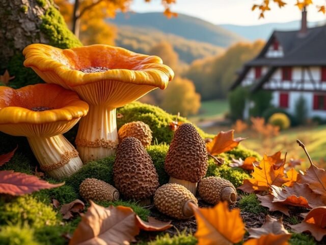 Champignons comestibles en alsace : guide complet pour les cueilleurs débutants
