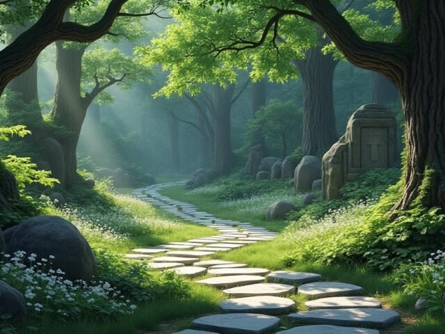 Découvrir le chemin des pierres blanches : histoire et secrets du sentier