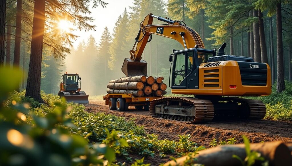 découvrez notre guide complet des engins forestiers, conçu pour vous aider à choisir les machines adaptées à une exploitation forestière durable et respectueuse de l'environnement.