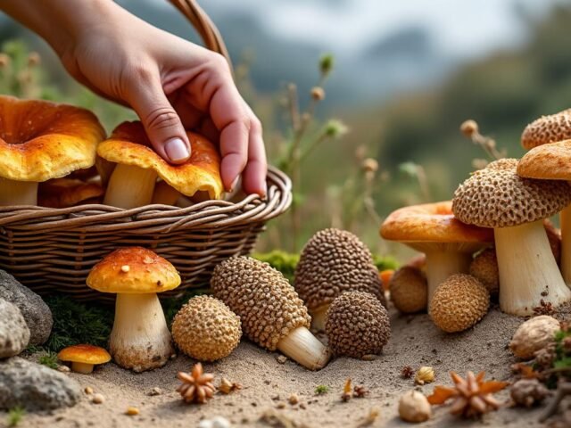 Guide complet des champignons comestibles dans les landes et conseils de cueillette