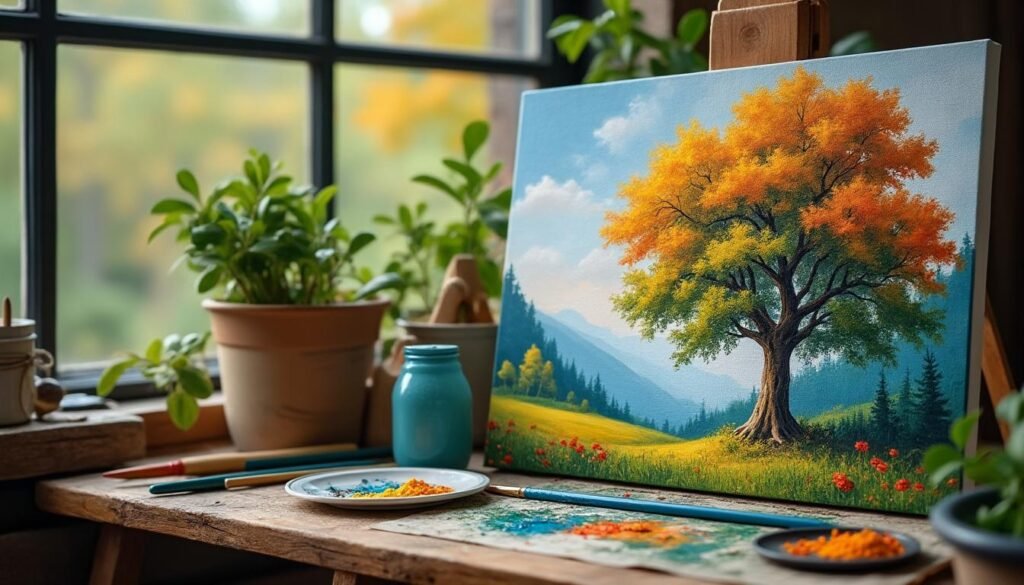 découvrez les meilleures techniques et astuces pour peindre des arbres et obtenir un rendu naturel et réaliste dans vos œuvres.