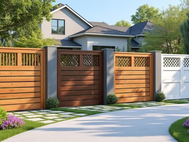 Plan portail bois : comment choisir le bon modèle pour votre entrée