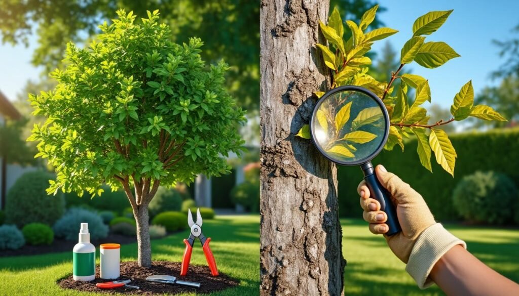 apprenez à reconnaître les signes d'un arbre malade et découvrez les méthodes efficaces pour le soigner afin de préserver sa santé et sa beauté.