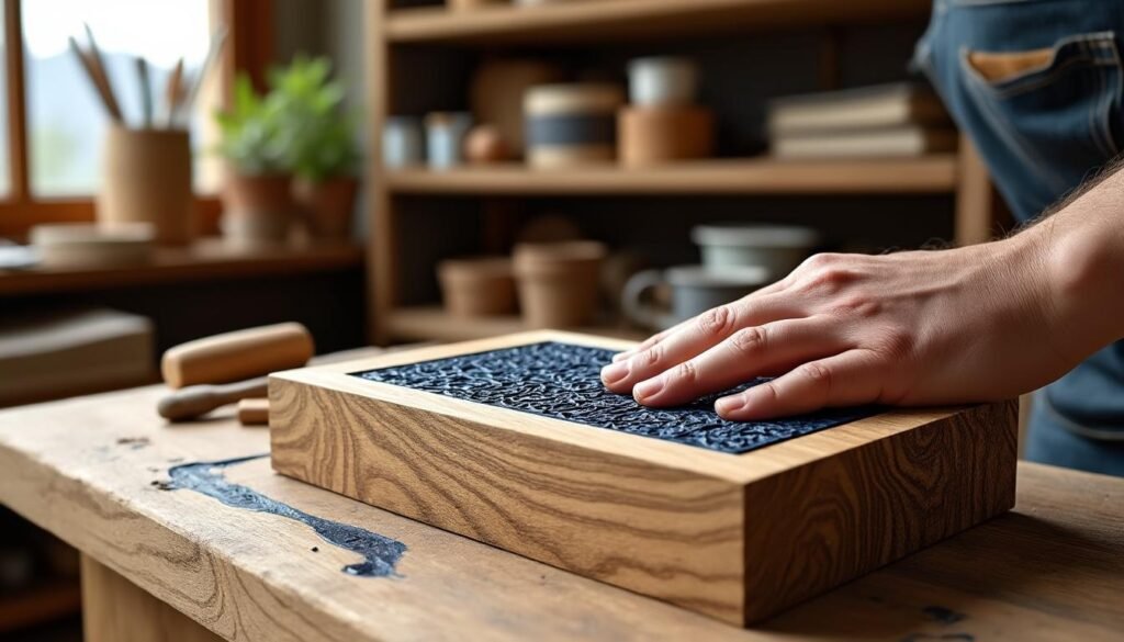découvrez comment utiliser un tampon sur bois pour personnaliser facilement vos créations et apporter une touche unique à vos projets de bricolage.