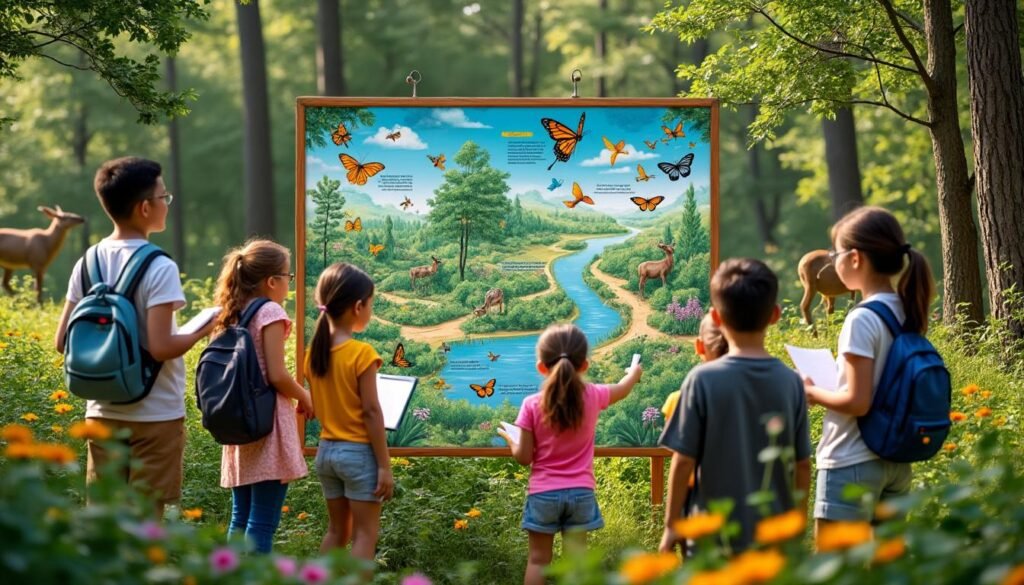 découvrez comment utiliser des panneaux pédagogiques pour sensibiliser efficacement à la biodiversité et promouvoir la protection de l'environnement.