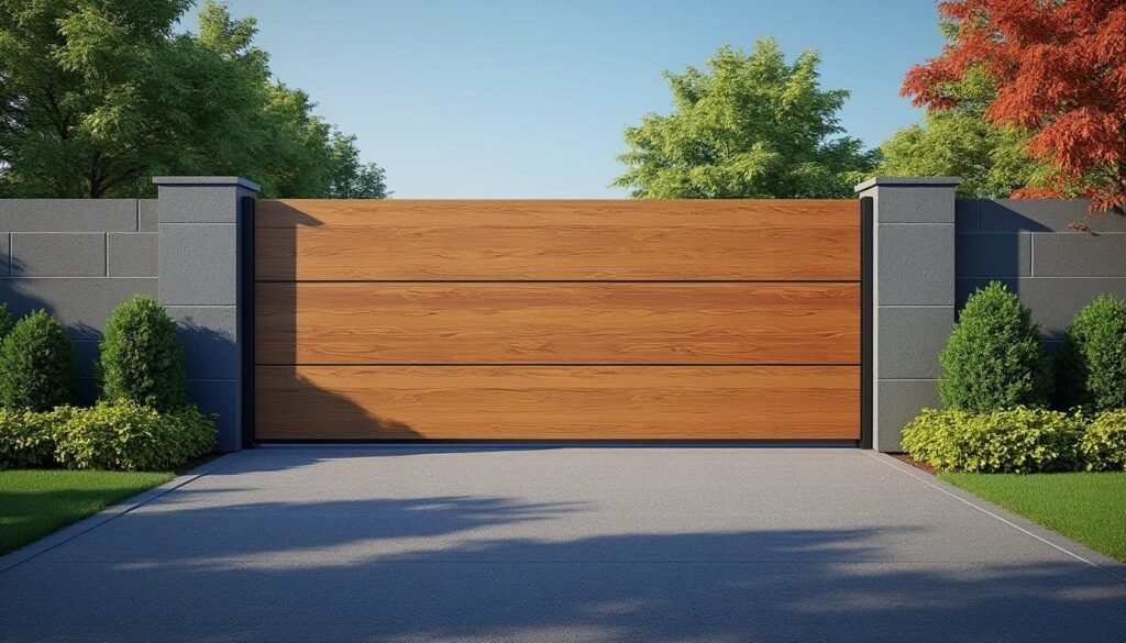 découvrez le prix moyen d’un portail en bois en 2025 et les facteurs qui influencent son coût pour bien préparer votre projet d'installation.