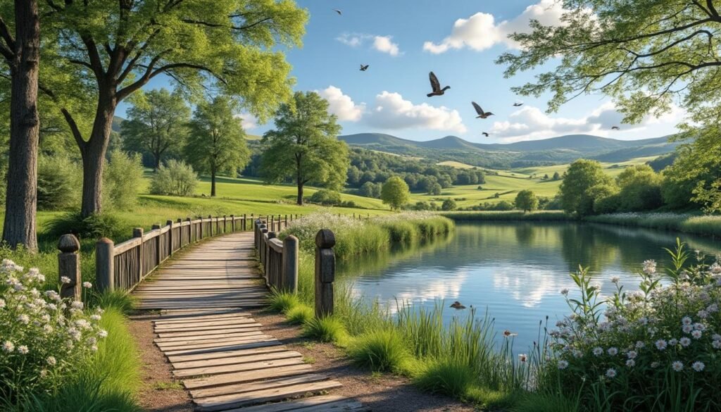 découvrez tout sur le chemin de l'étang : son histoire fascinante, son environnement naturel préservé et les meilleures balades à faire pour profiter pleinement de ce site unique.