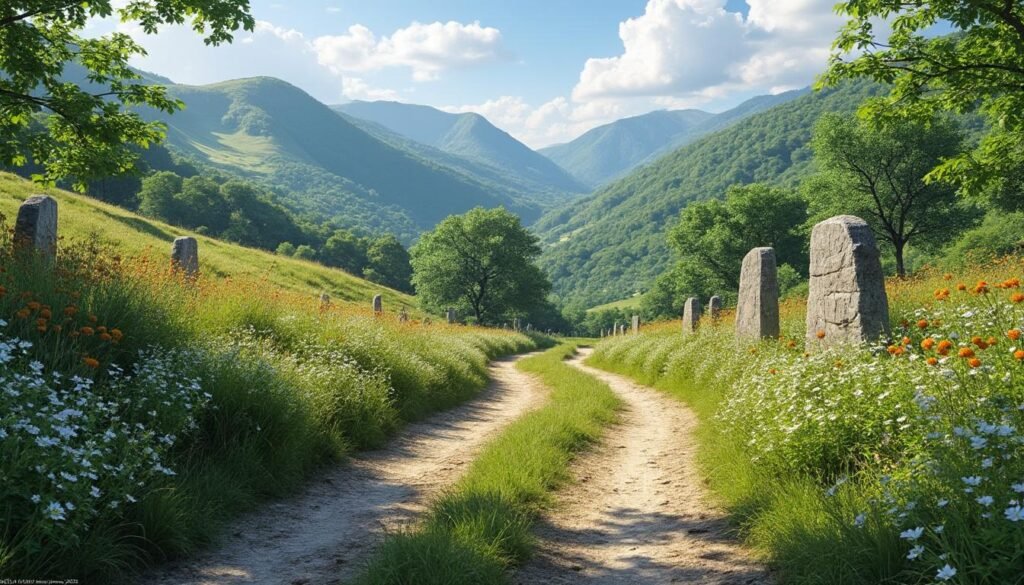 découvrez l'histoire fascinante du chemin du ru et explorez ses itinéraires incontournables pour une aventure riche en découvertes.