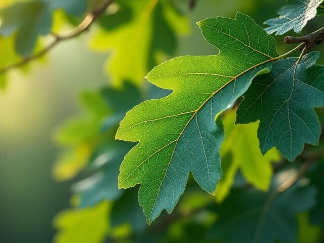 Tout savoir sur les feuilles de chêne et leurs bienfaits