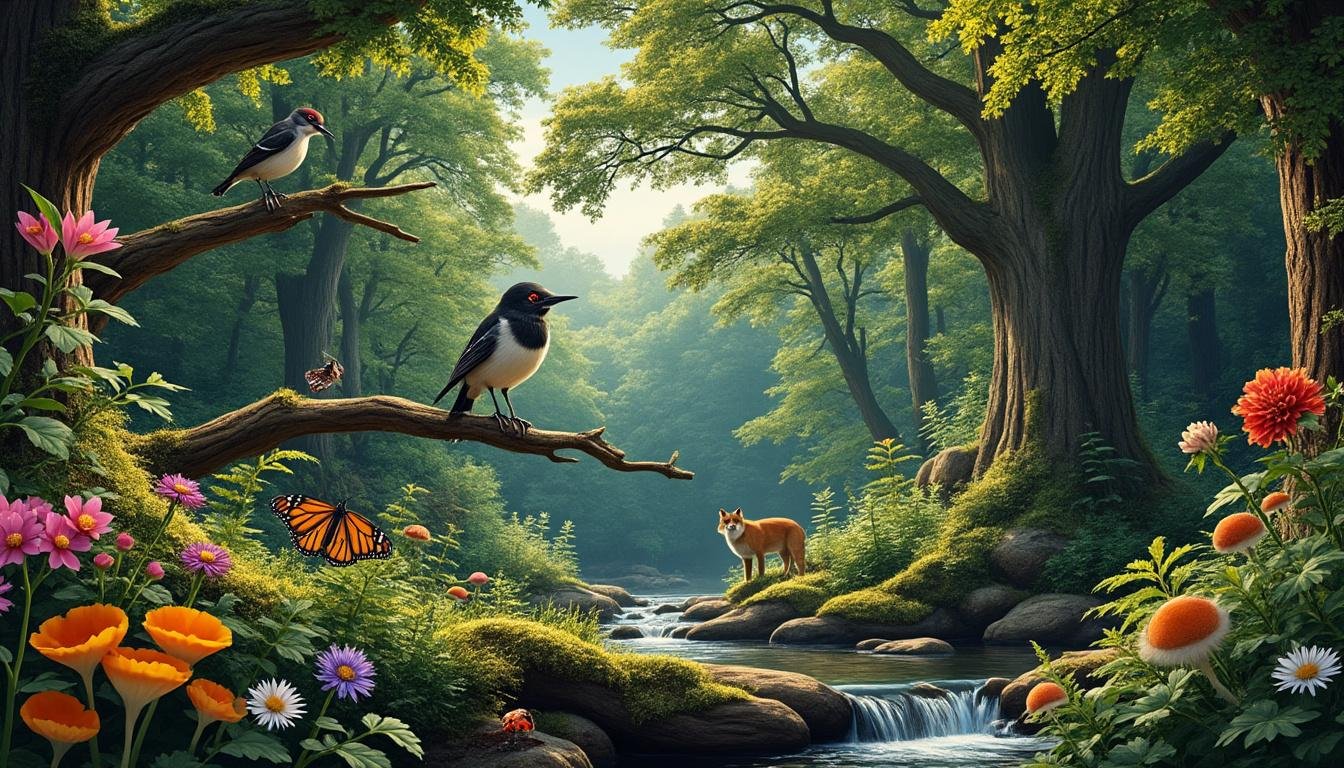 découvrez le fonctionnement des chaînes trophiques forestières et comprenez les relations alimentaires entre les organismes qui composent les écosystèmes forestiers.