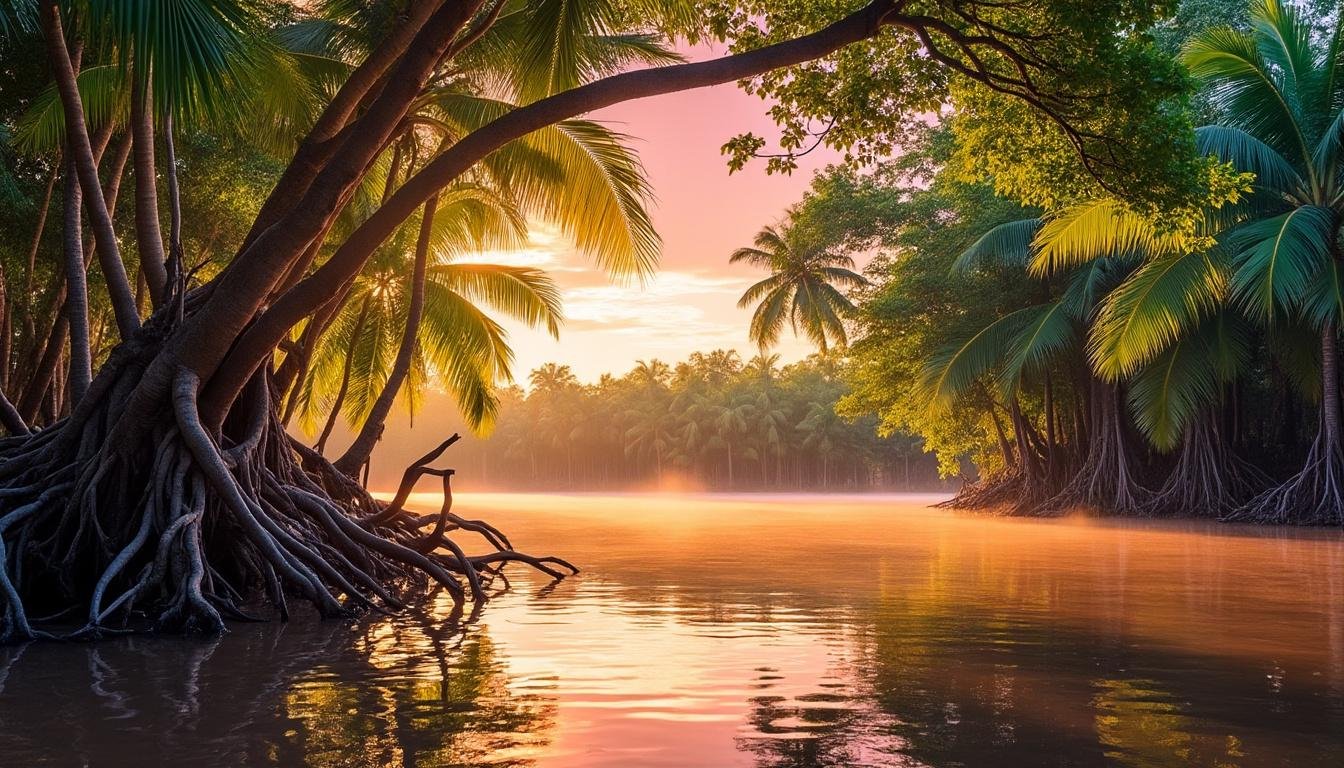 découvrez la forêt de mangrove, un écosystème unique où terre et mer se rencontrent, abritant une biodiversité riche et jouant un rôle crucial dans la protection des côtes.