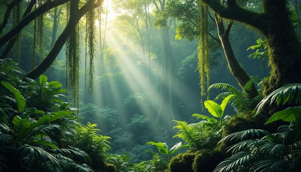 découvrez la richesse et la biodiversité exceptionnelle de la forêt tropicale humide, un écosystème vital regorgeant de plantes, d'animaux et de phénomènes naturels fascinants.