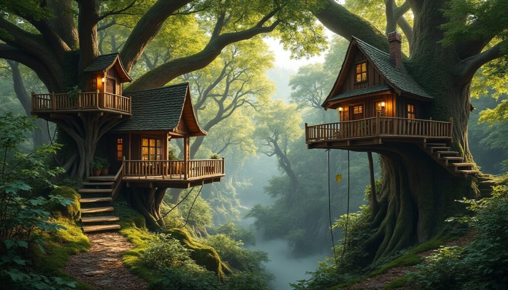 découvrez les cabanes dans les arbres de brocéliande pour vivre une escapade nature inoubliable, alliant confort et immersion en pleine forêt légendaire.