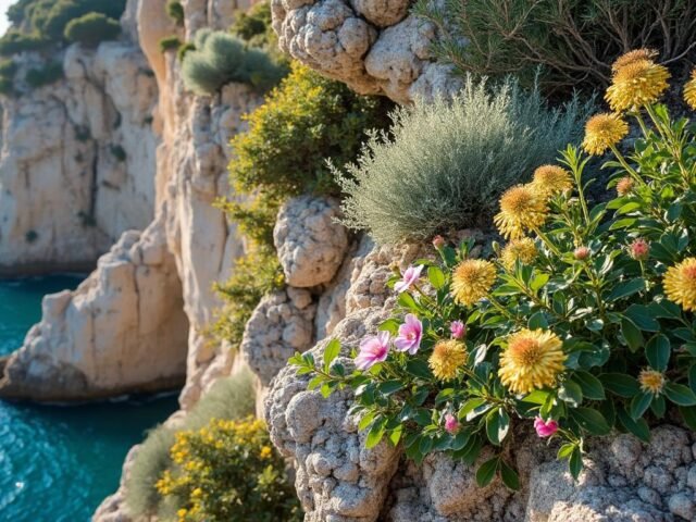 Découvrir les plantes corses typiques du bord de mer et leurs bienfaits