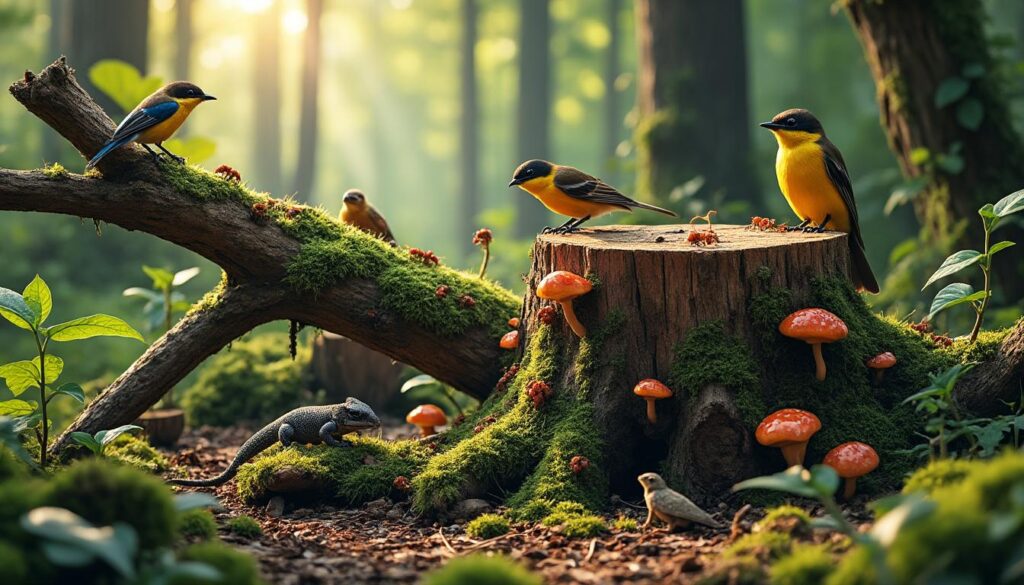 découvrez pourquoi le bois mort joue un rôle crucial dans le maintien et la richesse de la biodiversité en milieu forestier, en favorisant de nombreux écosystèmes et espèces.