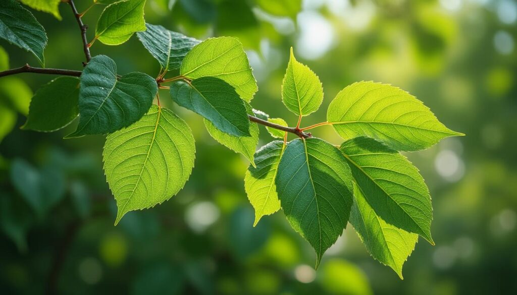 découvrez pourquoi les feuilles vert clair des arbres indiquent une excellente santé et les facteurs qui influencent leur belle couleur.