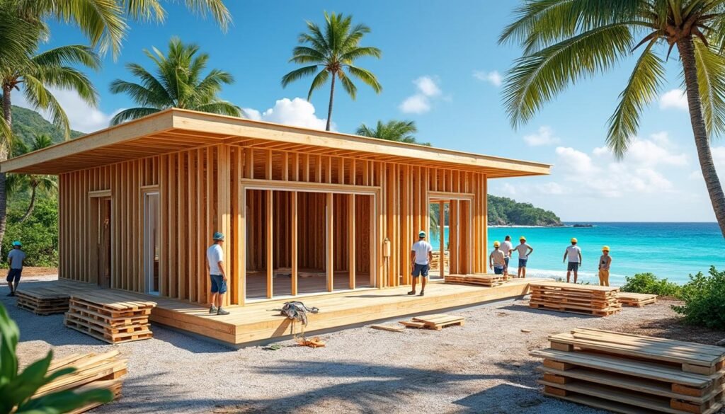 découvrez le coût estimé pour construire une maison en bois en guadeloupe en seulement 60 jours, avec des conseils pratiques et des informations sur les matériaux et la main-d'œuvre.