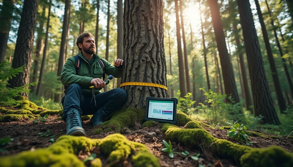 découvrez des méthodes efficaces pour estimer le volume des arbres sur pied et maximiser leur valorisation forestière.