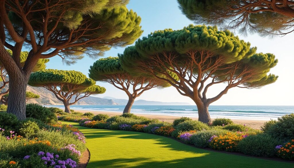 découvrez les meilleurs arbres adaptés au bord de mer pour protéger votre jardin des vents marins tout en embellissant le littoral avec leur beauté naturelle.