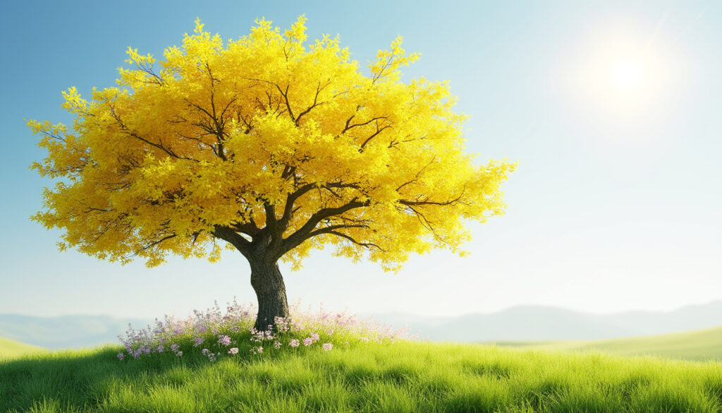 découvrez comment reconnaître et entretenir l'arbre jaune au printemps, un arbre unique qui illumine les jardins de ses magnifiques fleurs dorées.