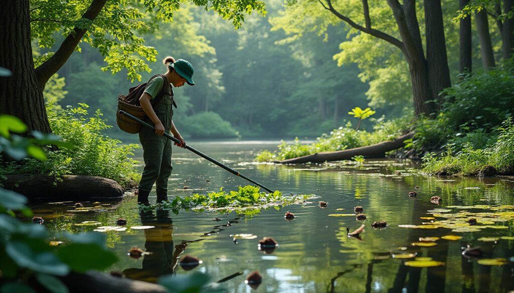 découvrez les meilleures pratiques pour entretenir un étang en forêt et favoriser la biodiversité locale grâce à des conseils simples et efficaces.